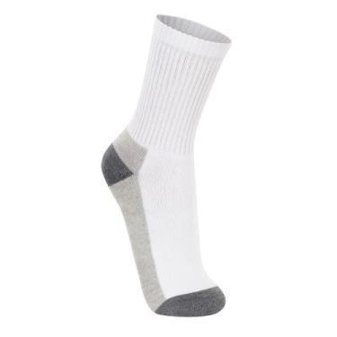 Imagem de Meia Lupo Sport Atoalhada Cano Longo 3250-002, Branco, 33-36