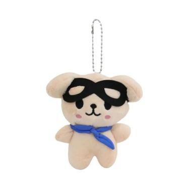 Imagem de Chaveiro De Pelúcia SKZOO Seoul FM Week: Boneco De Cachorro, Gato E Po