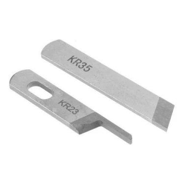 Imagem de Faca para Máquina Overloque - Ponto Cadeia - Interloque Cod: KR-23 + K