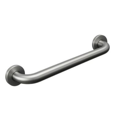Imagem de Barra De Apoio Para Parede Em Inox 40cm Alça Suporte Banheiro Idoso Co