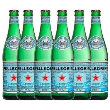 Imagem de Água Mineral Italiana SAN PELLEGRINO c/ gás 505ml (6 und)