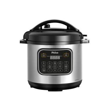Imagem de Panela de Pressão Elétrica Philco PPP80 Multifuncional com 12 Funções, Painel Digital e Timer Programável 1200W - 8 litros