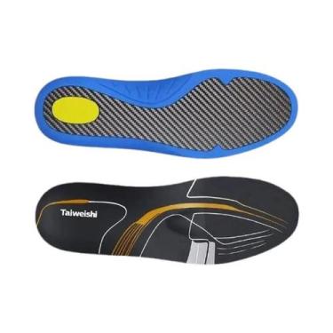 Imagem de Palmilhas De Fibra De Carbono Com Retorno De Energia E Placa Antitorçã