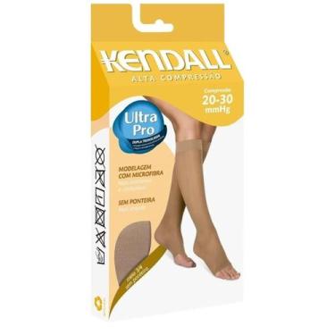Imagem de Meia Kendall 3/4 - Alta Compressão - Sem Ponteira (20-30 mmHg), Mel, M
