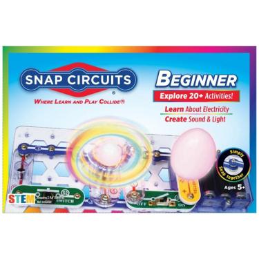 Imagem de Snap Circuits Beginner – Kit Educacional de Eletrônica para Crianças de 5 a 9 Anos