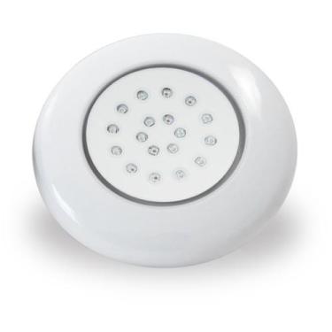 Imagem de Luminária de Piscina LED Monocromático Iluctron Borda Branca 18w 125mm
