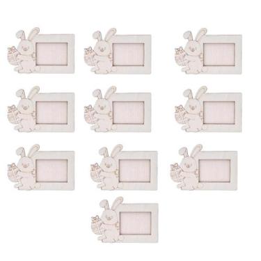 Imagem de Kit 10 Lembrancinhas De Páscoa Porta Retrato Coelho 15X11.5 - Wincy Pa