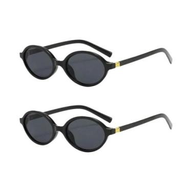 Imagem de Óculos De Sol Femininos Y2K Retro Com Gradiente De Cor, Pequena Armaçã