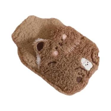 Imagem de Bolsa De Água Quente Grande De Pelúcia Para Cólicas Menstruais E Alívi