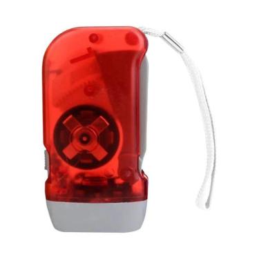 Imagem de Lanterna De Emergência LED Com Dinamo De Pressão Manual, Lanterna De A