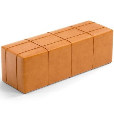 Imagem de Puff Decorativo Living Sala De Estar 160 Cm Roma W01 material sintétic