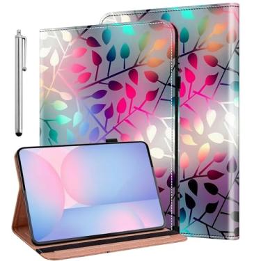 Imagem de ALILANG Capa para Samsung Galaxy Tab S10 FE+/S10 FE Plus 13,1 polegadas 2025, capa com suporte dobrável à prova de choque estilo livro fólio para Samsung S10 FE Plus (SM-X620/SM-X626/SM-X626B) - folha