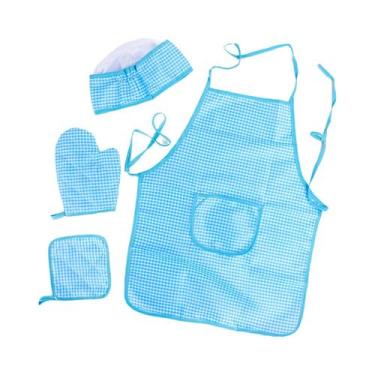 Imagem de Jogue o papel de uma família, vestir-se na cozinha, conjunto de aventa