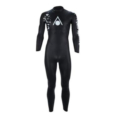 Imagem de Roupa de Neoprene Aquasphere Pursuit V3 Masculina  Wetsuit Triathlon Y