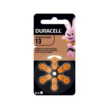 Imagem de Pilha Auditiva 13 (cartela C/6 Unid.) Duracell