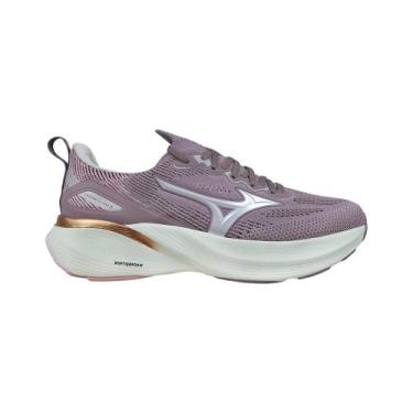 Imagem de Tenis Mizuno Glow 3 Softierfoam Feminino, 37, Lilás