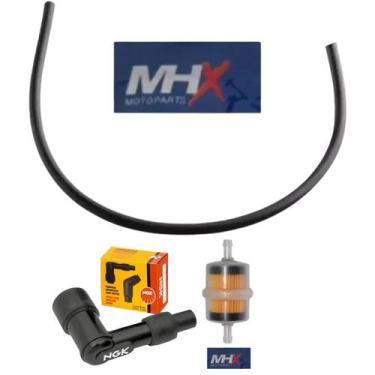 Imagem de Revisão Biz 100 98 Á 05 Cachimbo, Cabo Vela Ignição, Filtro - Mhx