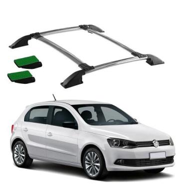 Imagem de Bagageiro Gol G5 G6 2010 2011 2012 13 a 2017 Cromado Colado - Track