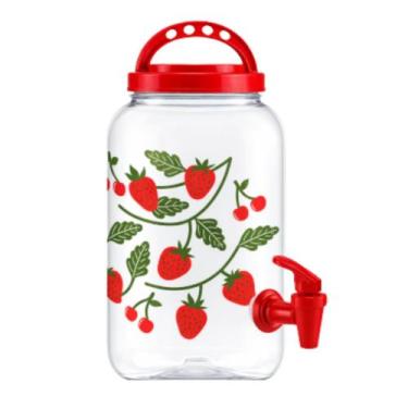 Imagem de Pote Suqueira com Alça 3,6LT Dispenser Sabão Produtos de Limpeza Líqui
