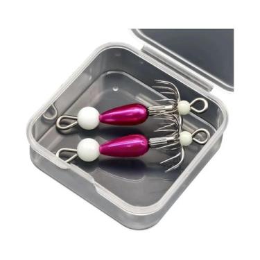 Imagem de Kit De Anzóis Luminosos Para Pesca De Lula (2 Ou 5 Peças) ANFS Iscas A