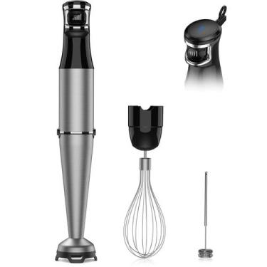 Imagem de Liquidificador de imersão portátil ZKBHOME 1100W 3 em 1 com acessórios