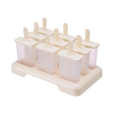 Imagem de Molde De Picolé DIY Com Palito De Plástico, Máquina De Sorvete Caseiro