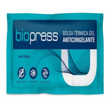 Imagem de Bolsa Térmica Gel Anticongelante Tamanho M Biopress 1 Unidade