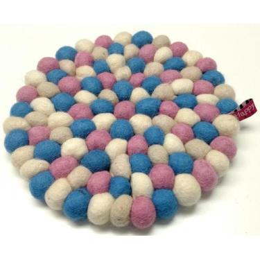 Imagem de Descanso de panela Happy as Larry Candy Crush de lã 20 cm