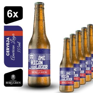 Imagem de Cerveja American Lager Berggren 355ml Kit 6 unidades - Cervejaria Berg