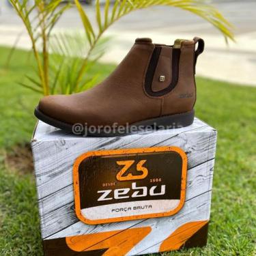 Imagem de Bota / Botina Zebu Solado Anatômico 62030, Terra, 42