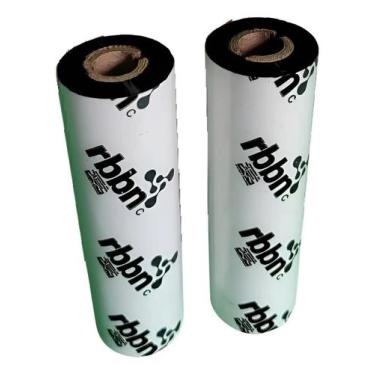 Imagem de 2 Ribbons Cera Rbbn Vrc01 110x74 Elgin L42 Pro Zebra Zd220 - Pró Zebra