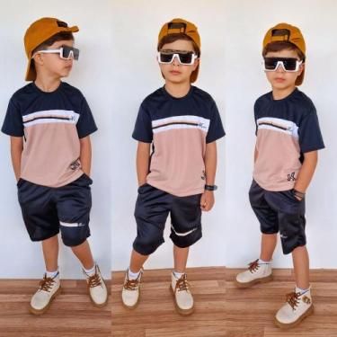 Imagem de Conjuntos de Verão Infantil Juvenil Fresquinho 2 a 12 Anos Modelo 2026