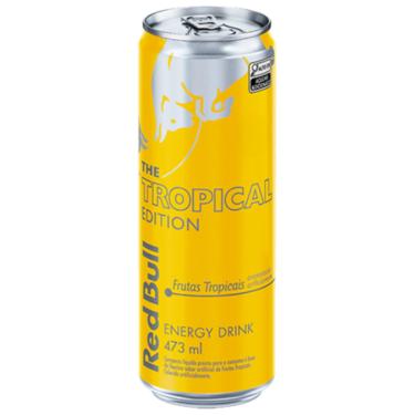 Imagem de Energético Tropical Red Bull 473ml Lata Taurina