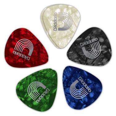 Imagem de Palhetas de Celuloide Peroladas D'Addario 1CAP4-10 Média - DAddario