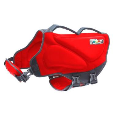 Imagem de Jaqueta Salva Vidas Outward Hound Dawson Swim Cães Grande  - Vermelho