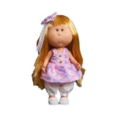 Imagem de Boneca De Batata Espanhola De 24CM Com Vestido Fofo, Chapéu E Acessóri