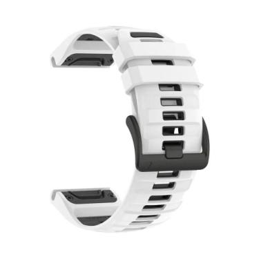 Imagem de 2 Peças Pulseira De Silicone QuickFit 26mm 22mm Para Garmin Fenix 8 pr