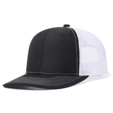 Imagem de Boné Trucker Unissex Respirável De Verão Com Aba Levemente Curvada, Ca