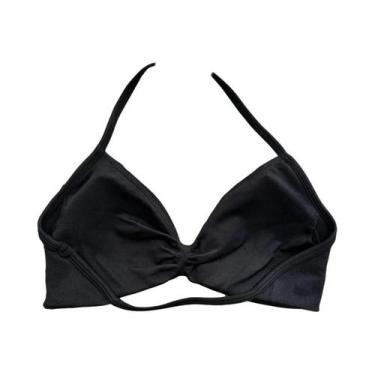 Imagem de Top Esportivo Feminino Acolchoado Com Costas Abertas, Tipo Halter, Par