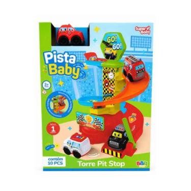 Imagem de Carrinhos Pista Baby Torre Pit R3805 - BBR