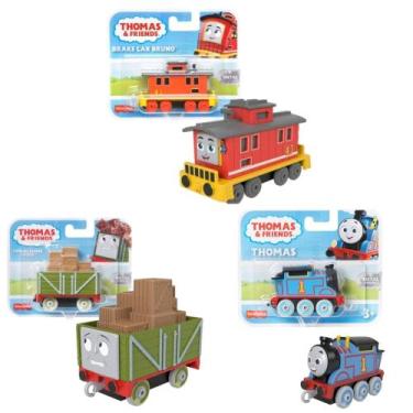 Imagem de Kit C/3 Trenzinhos Thomas e Seus Amigos - Fisher-Price, Troublesome, T