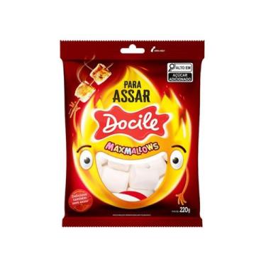 Imagem de Marshmallow Para Assar Maxmalloows Docile 220g