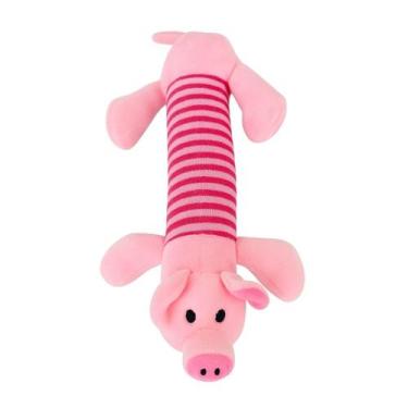 Imagem de Brinquedo De Pelúcia Bichinho Mordedor Para Cachorro Pet Com Som 24x7c