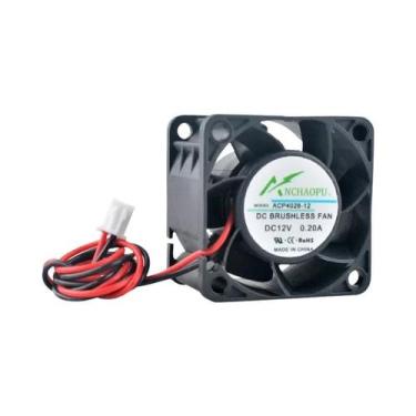Imagem de Ventilador De Fluxo Axial De 4cm 40mm 2 Pinos DC5V 12V 24V Para Servid