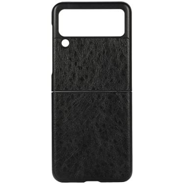 Imagem de Capa Capinha Galaxy Z Flip 3 Tipo Leather Luxo Case Impacto