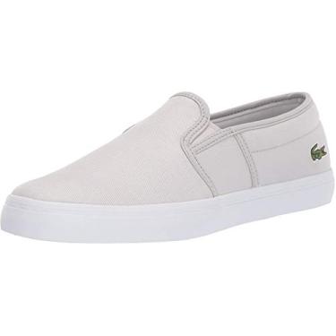 Imagem de Lacoste Tatalya 319 1 P Cfa Tênis masculino, Cinza-claro/branco, 39