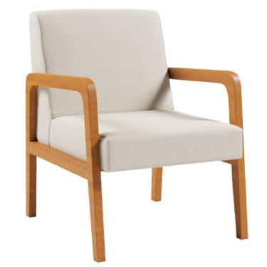 Imagem de Poltrona Ottawa Linho Cru