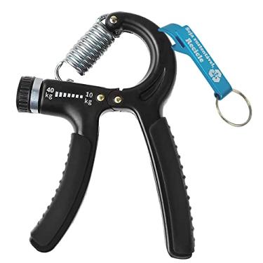 Imagem de Hand Grip Exercitador Para Mãos Punho Emborrachado Preto + Chaveiro CBRN19038
