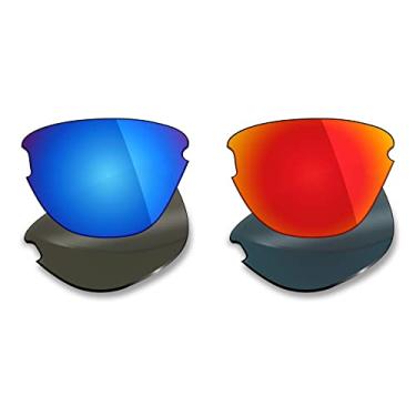 Imagem de 2 pares de lentes polarizadas de substituição da Mryok para óculos de sol Oakley Frogskins Lite – Opções