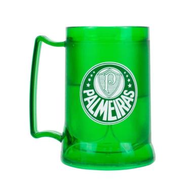 Imagem de Caneca Gel Isolante Térmico 400ml - Palmeiras-Unissex